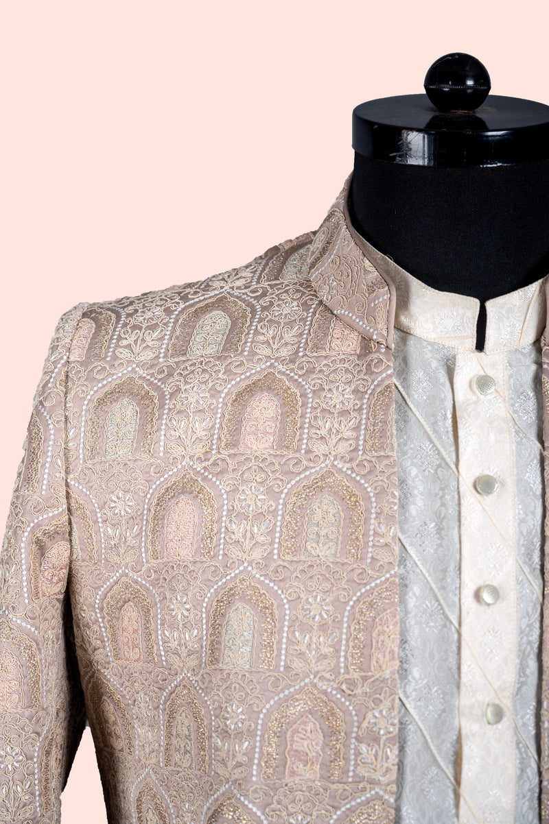 designer kurta shrug set