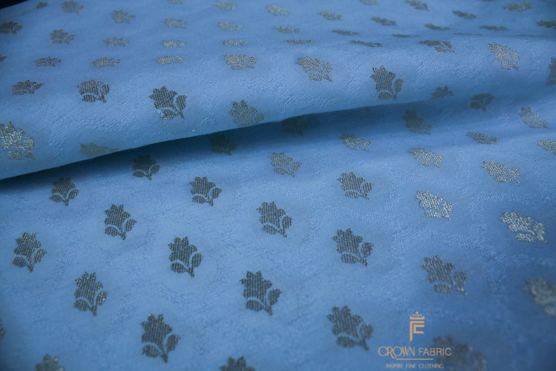 unstitched fabric for kurta - CROWN FABRIC