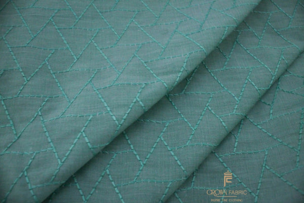 unstitched fabric for kurta - CROWN FABRIC