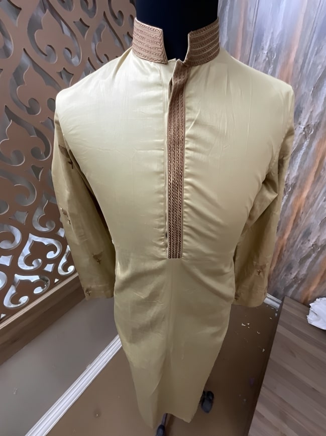 unstitched fabric for kurta - CROWN FABRIC